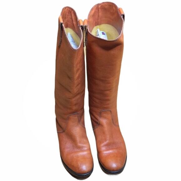 Madewell cognac leather 1937 Archive Riding Boot - Picture 2 of 8